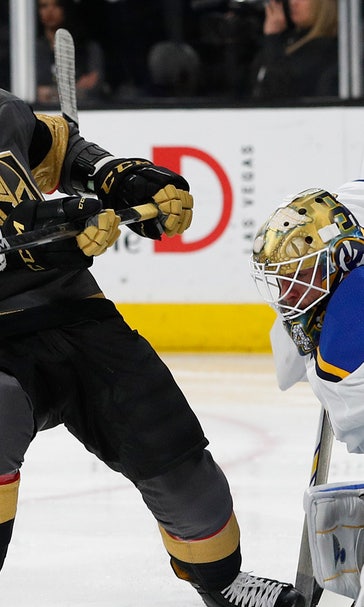Blues' winning streak ends with 4-3 overtime loss to Golden Knights